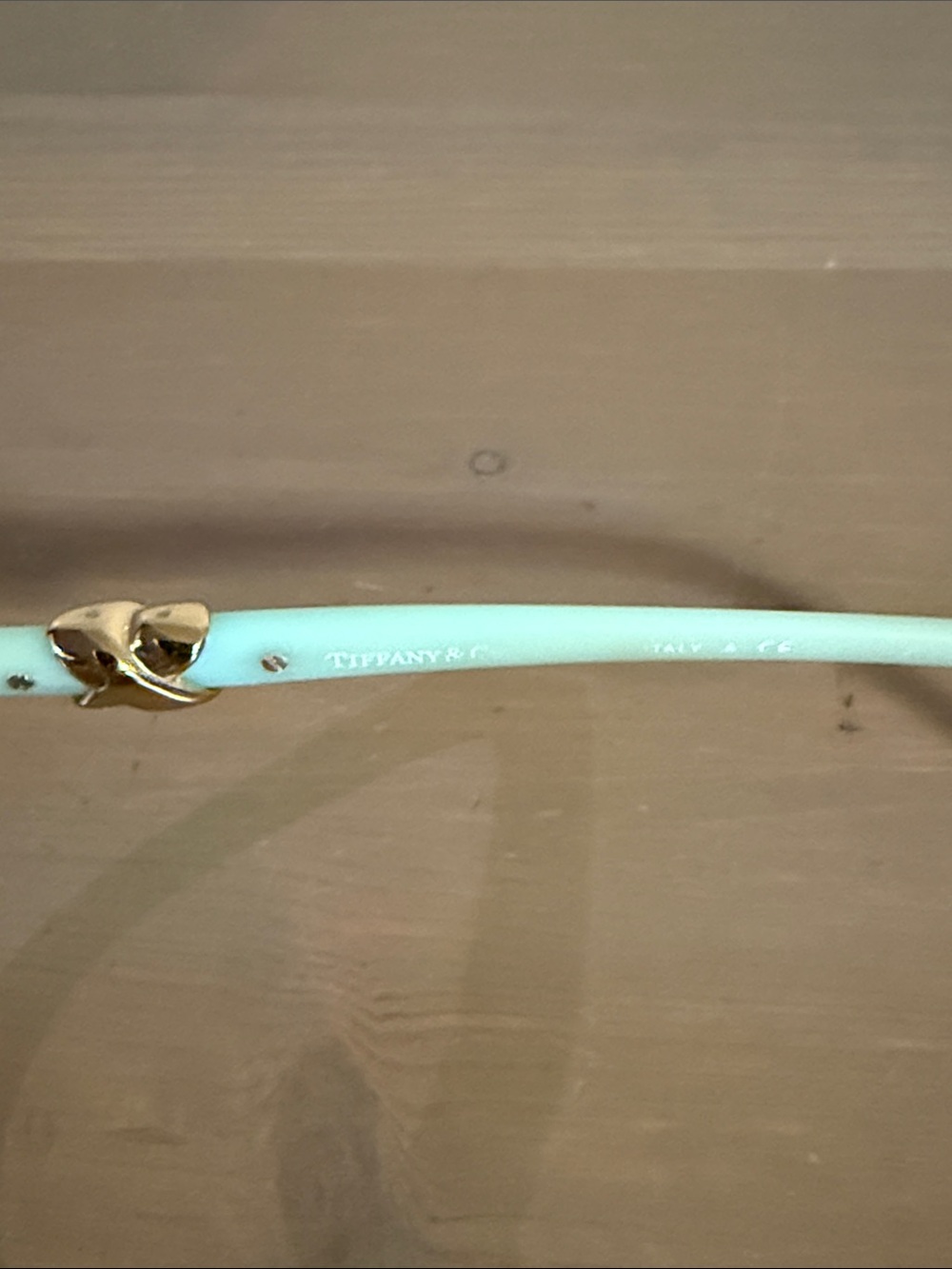 Tiffany and Co. Eye Glasses with Gold Toned X Detail - Picture 6 of 11
